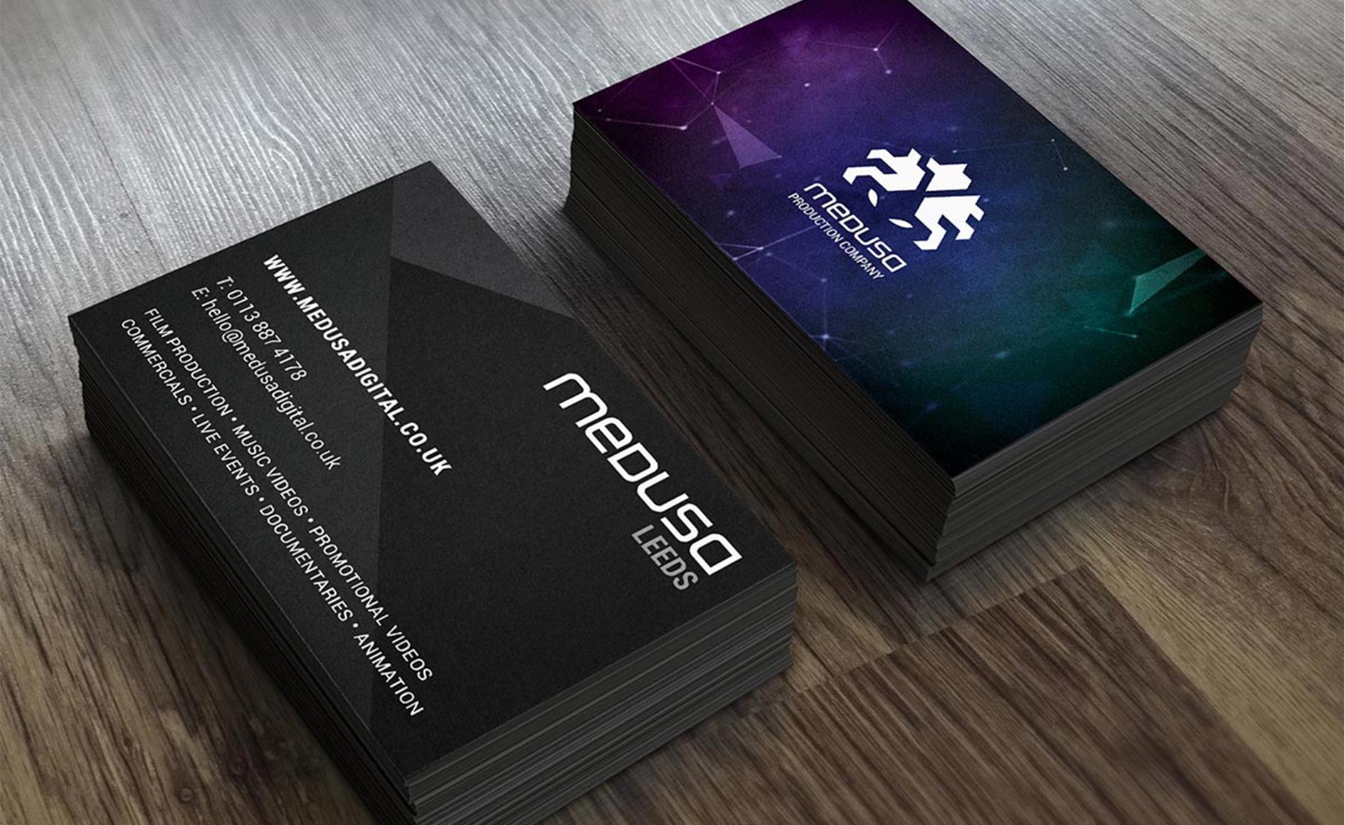 Medusa - Production Company Business Cards